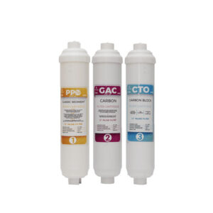 Pack de 3 préfiltres de remplacement (1,2,3 étapes) HND 12’’