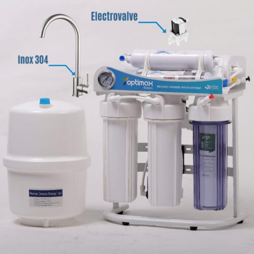Filtre a Eau Optimax 7 Étapes – Système Complet d’Osmose Inverse pour une Eau Pure et Saine à Domicile