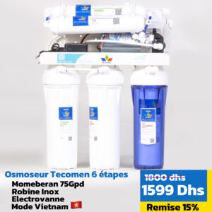 Filtre à Eau TECOMEN 6 Étapes – FILTRE MAROC