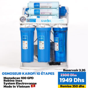 Filtre Karofi 10 étapes – 100 GPD