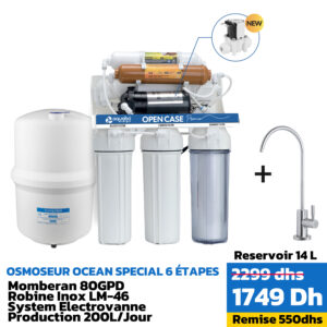 Osmoseur AQUABO Open Case Premium 6 Étapes