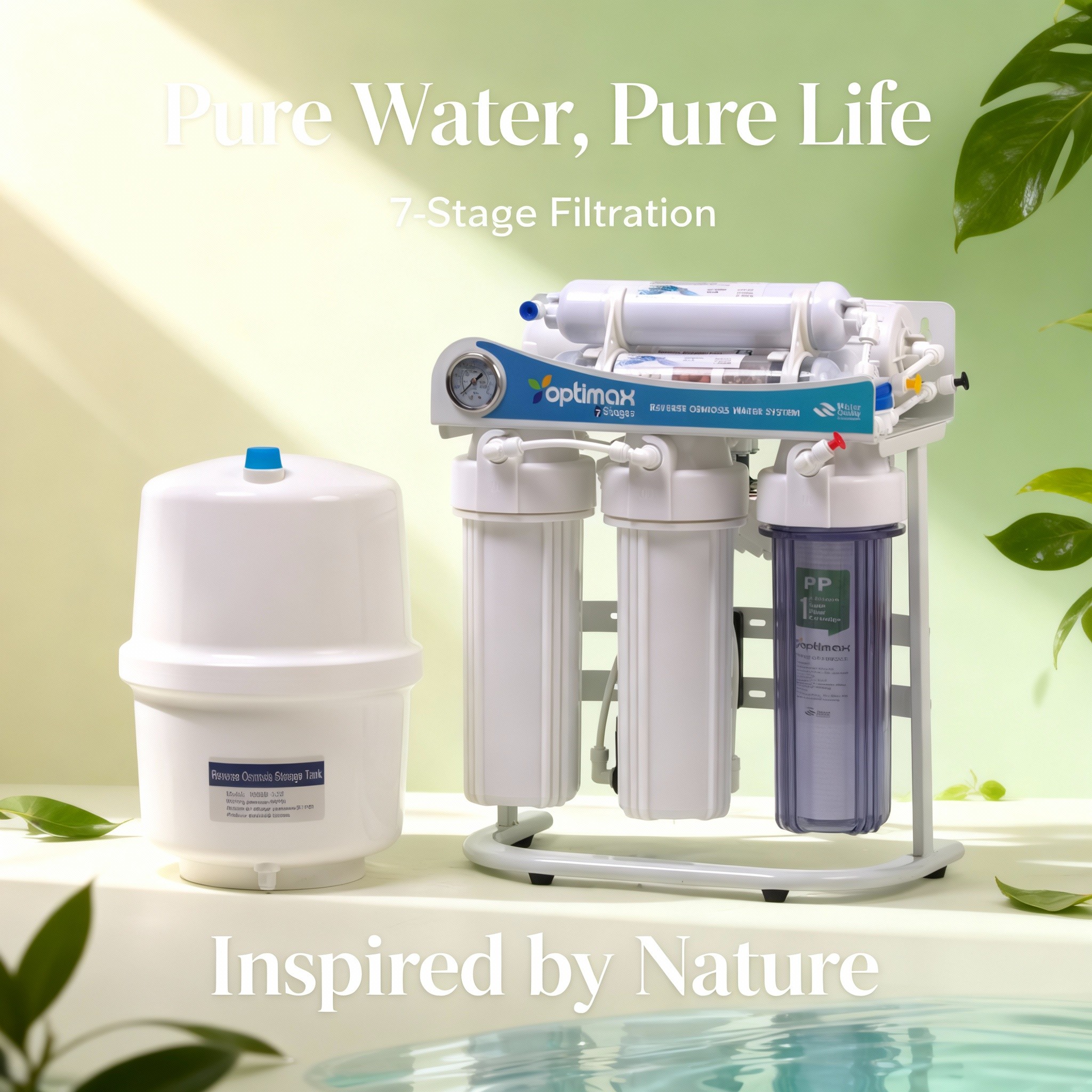 Système de Filtration d'Eau OPTIMAX 7 Étapes